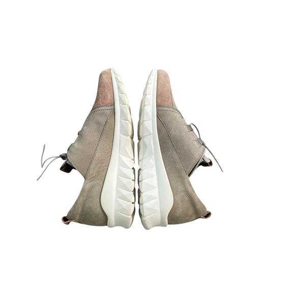 Cloud Footwear Zarina Suede Leather Lace Up Comfort Tan Shoe Women's Size EU 37 - Picture 5 of 13